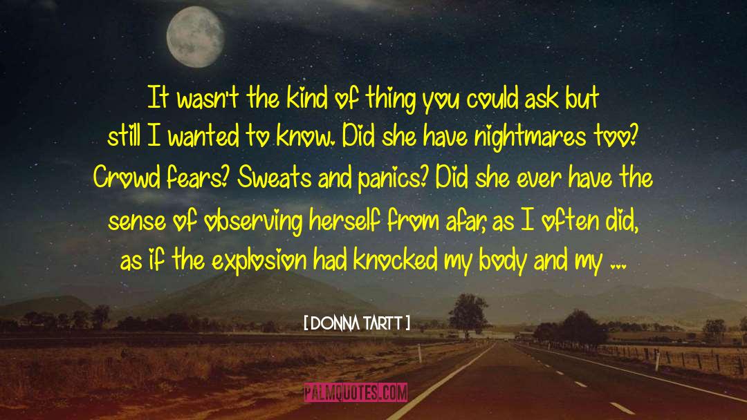Missed Oppertunity quotes by Donna Tartt