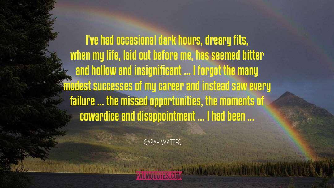 Missed Opportunities quotes by Sarah Waters