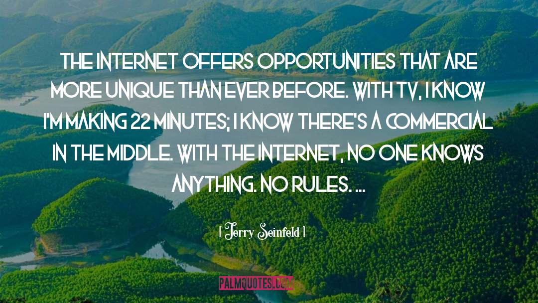 Missed Opportunities quotes by Jerry Seinfeld