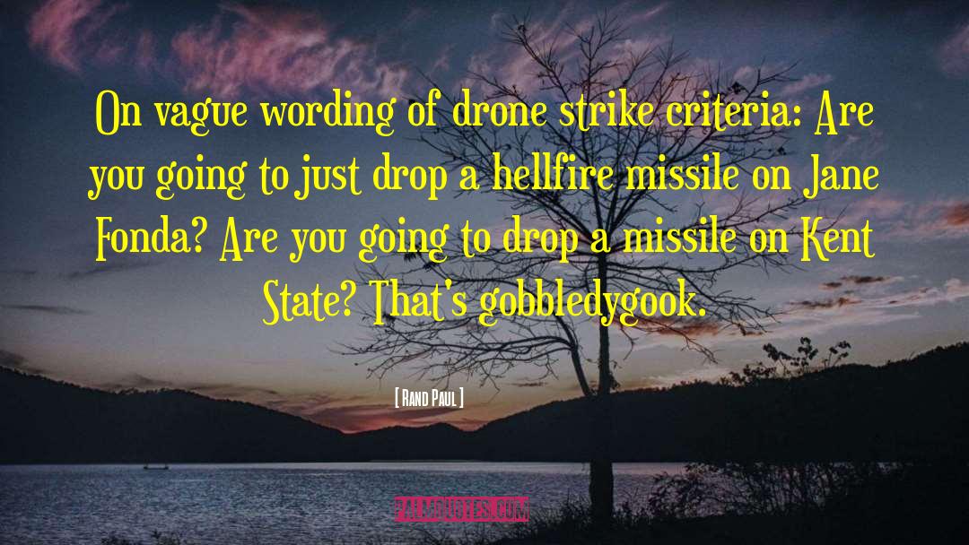 Missile Silos quotes by Rand Paul