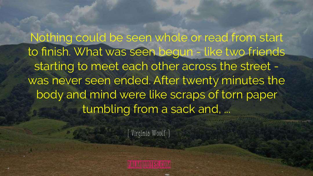 Missing Each Other quotes by Virginia Woolf