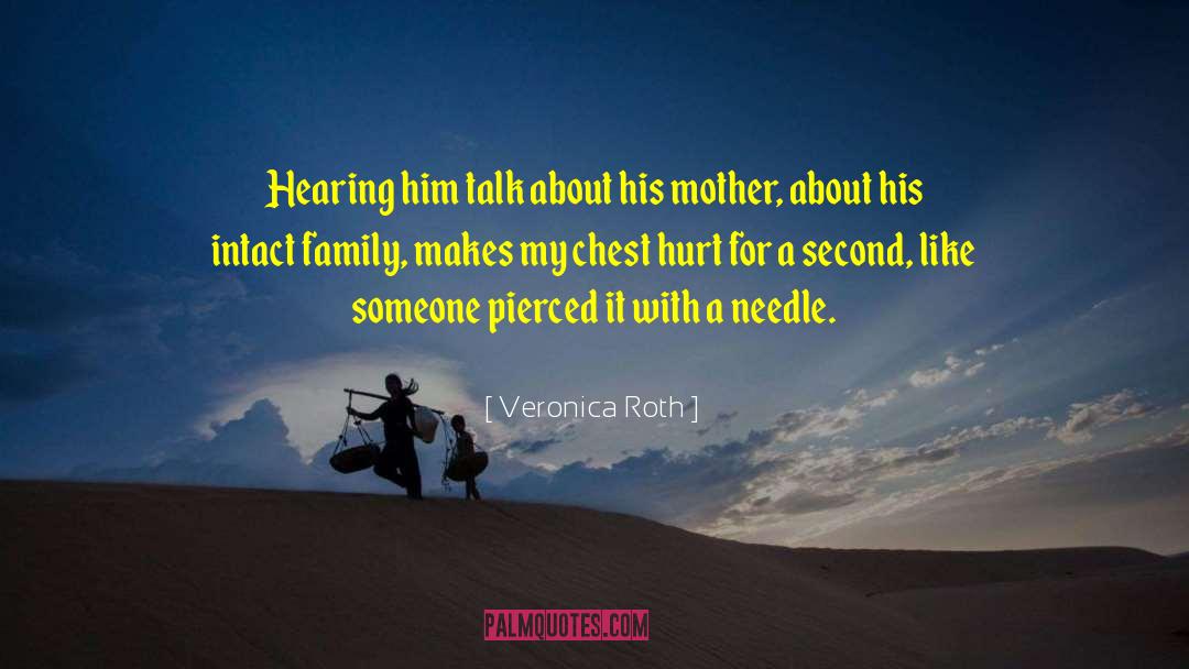 Missing Family For Christmas quotes by Veronica Roth