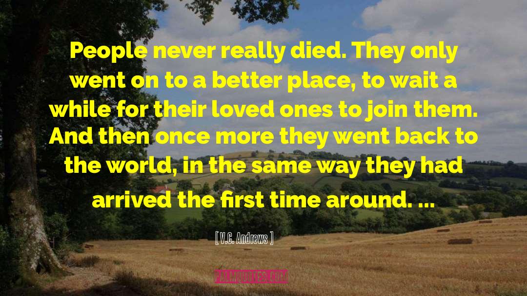 Missing Loved Ones On Their Birthday quotes by V.C. Andrews