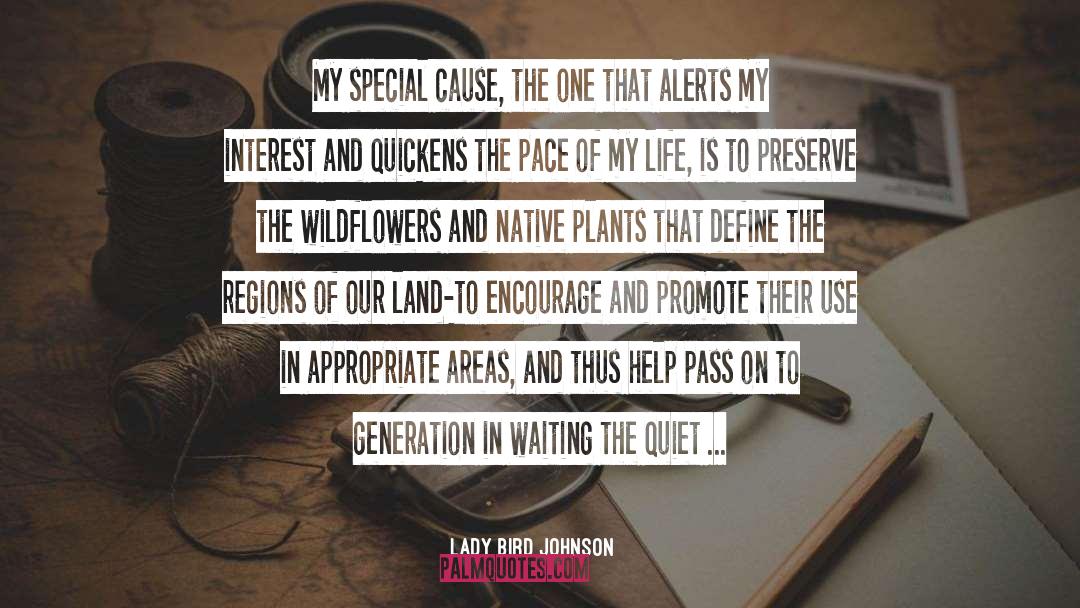 Missing My Native Land quotes by Lady Bird Johnson