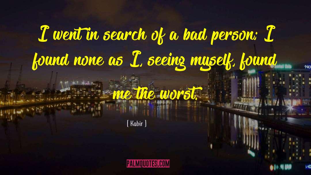 Missing Person quotes by Kabir