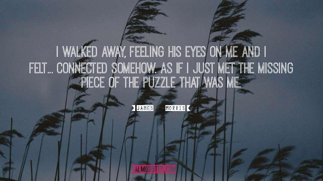 Missing Piece quotes by James       Morris