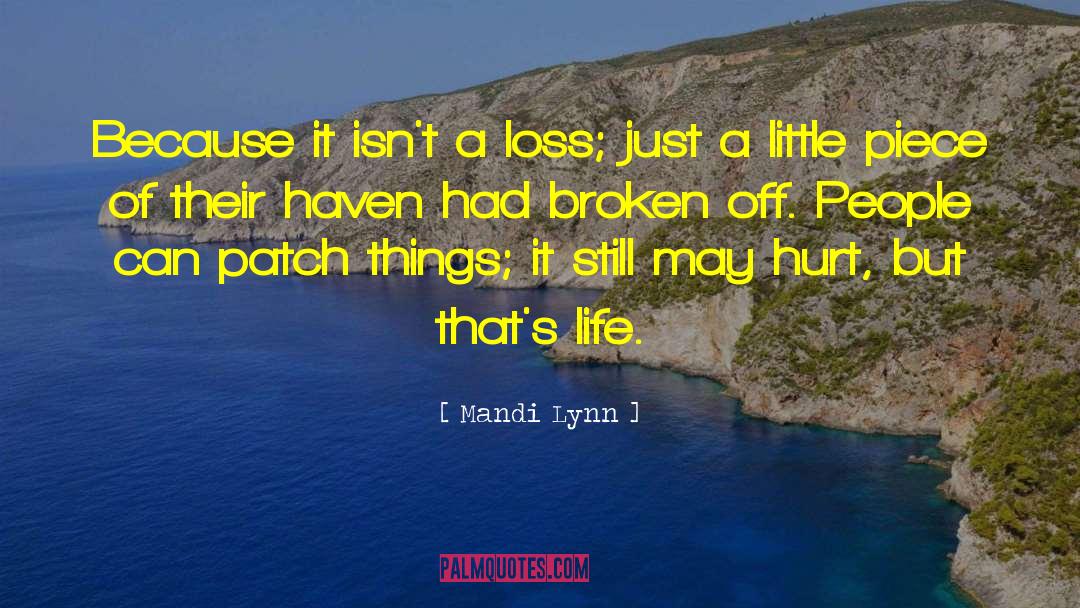 Missing Piece quotes by Mandi Lynn