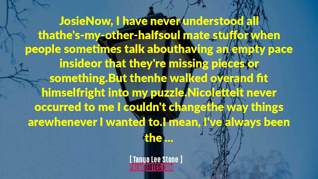 Missing Pieces quotes by Tanya Lee Stone