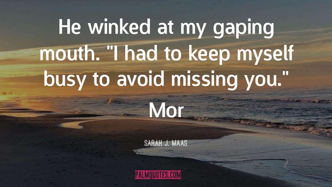 Missing quotes by Sarah J. Maas