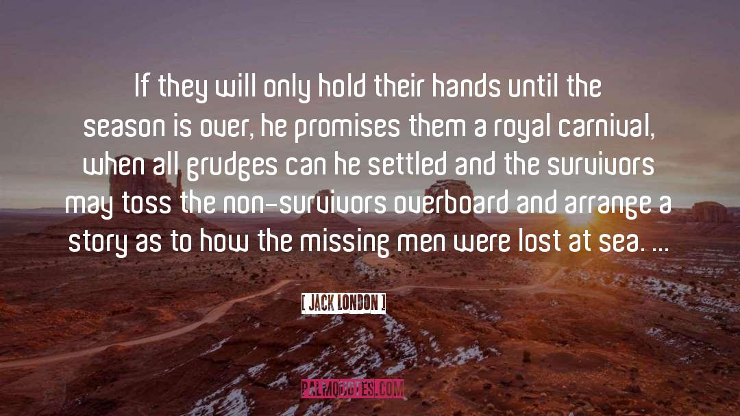 Missing quotes by Jack London