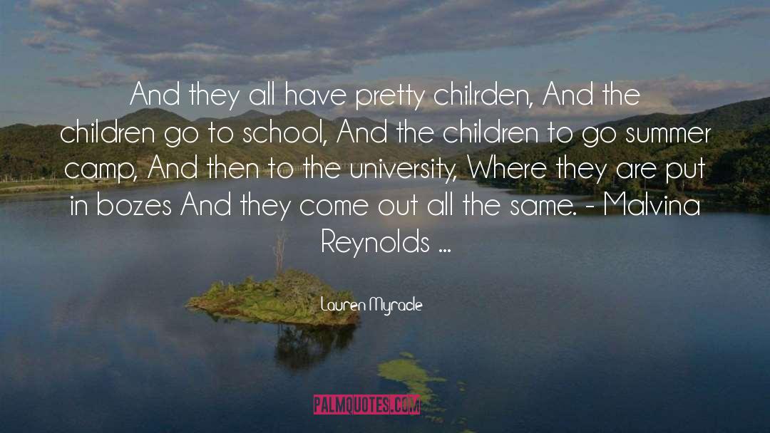 Missing Summer Camp quotes by Lauren Myracle