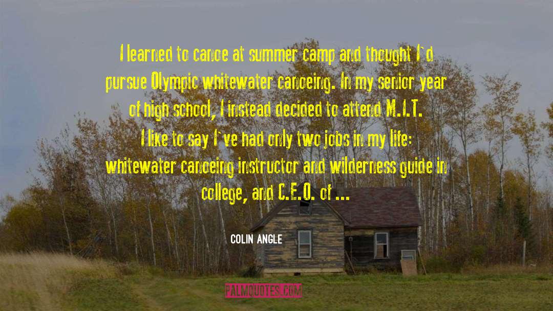 Missing Summer Camp quotes by Colin Angle