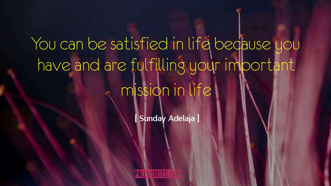 Mission In Life quotes by Sunday Adelaja