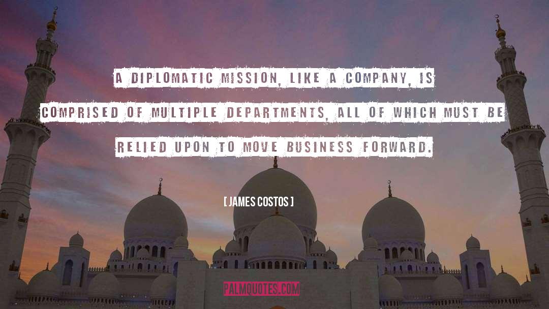 Mission quotes by James Costos