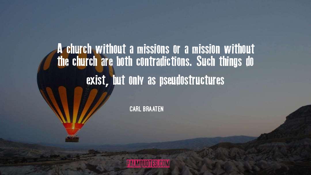 Mission quotes by Carl Braaten