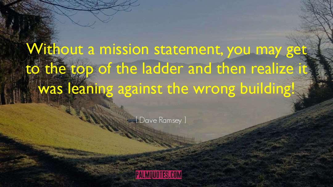 Mission Statement quotes by Dave Ramsey