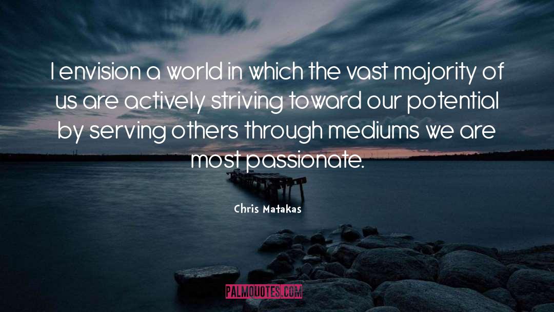 Mission Statement quotes by Chris Matakas