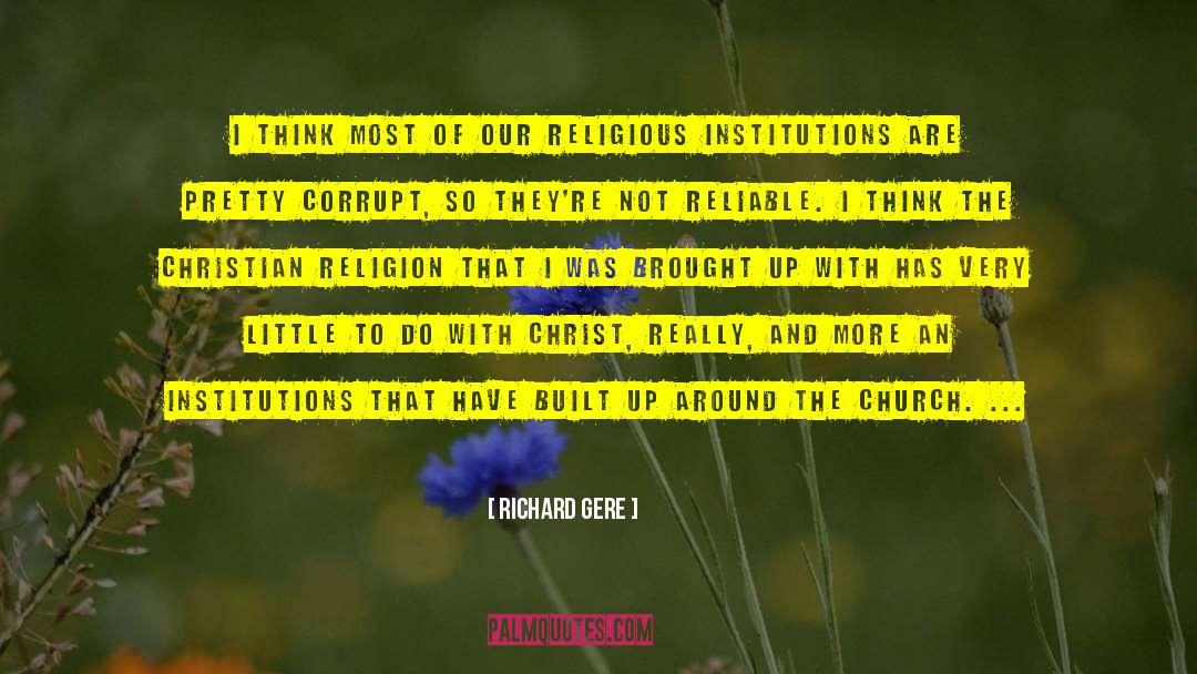 Missional Church quotes by Richard Gere