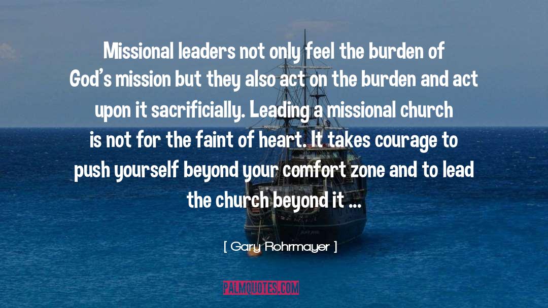Missional Church quotes by Gary Rohrmayer
