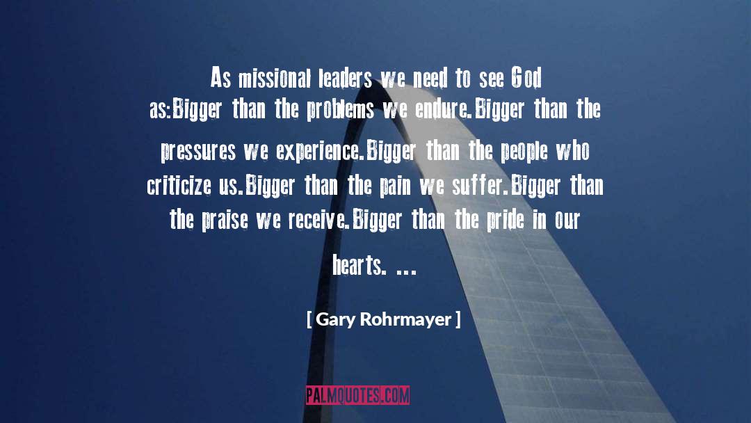 Missional Church quotes by Gary Rohrmayer
