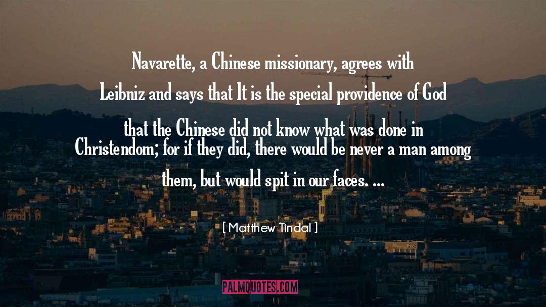 Missionary Hospital quotes by Matthew Tindal