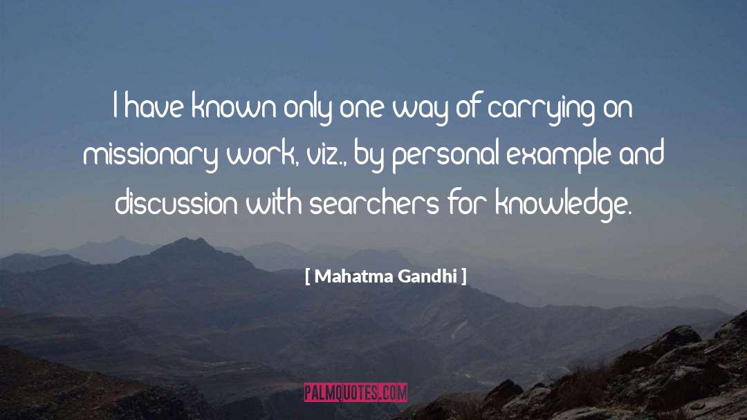 Missionary quotes by Mahatma Gandhi
