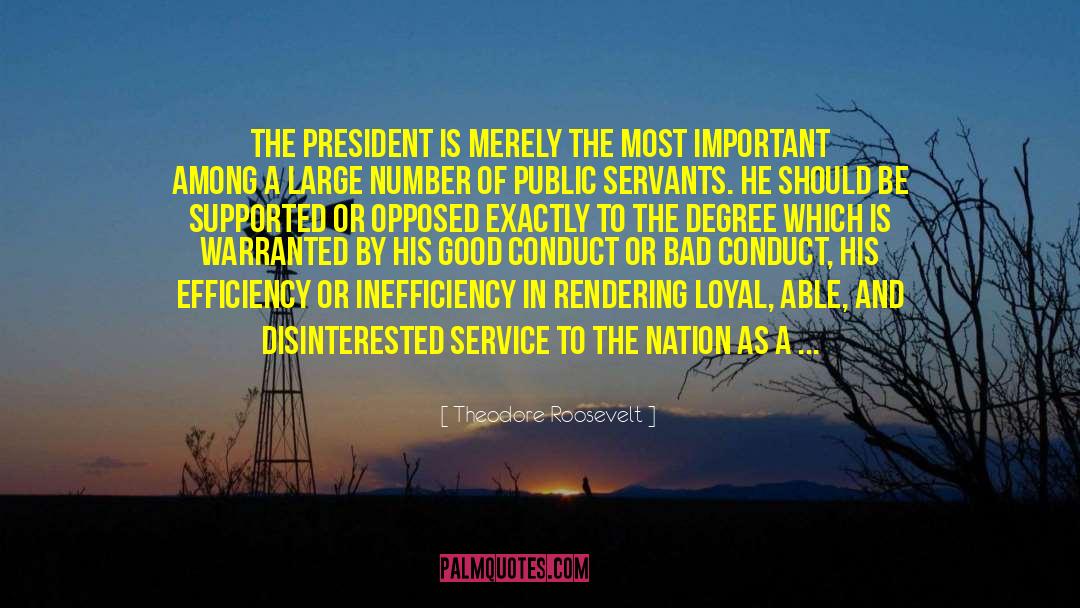 Missionary Service quotes by Theodore Roosevelt