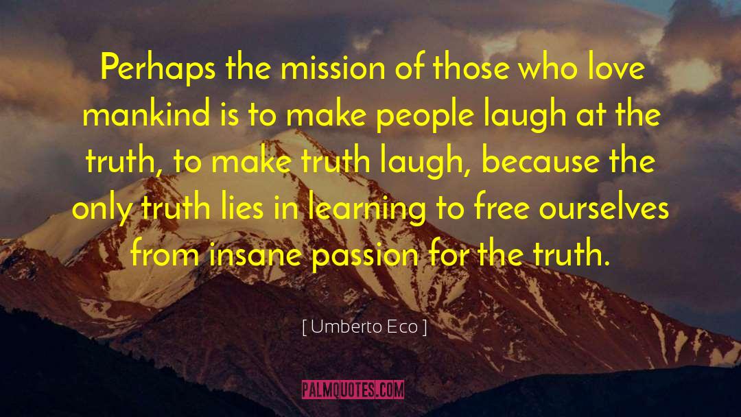 Missions quotes by Umberto Eco