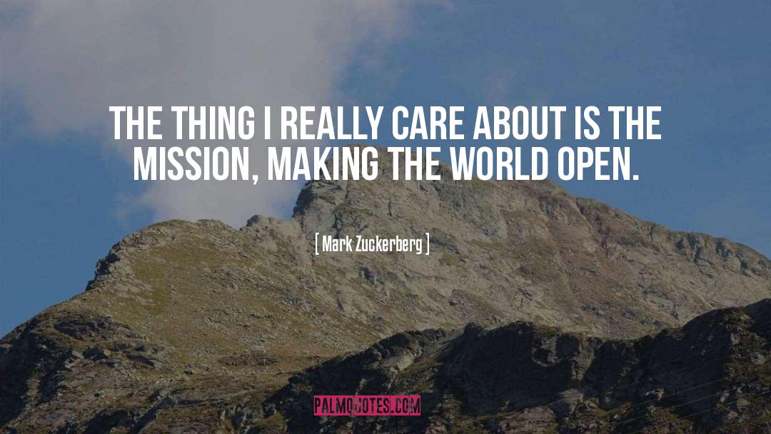 Missions quotes by Mark Zuckerberg