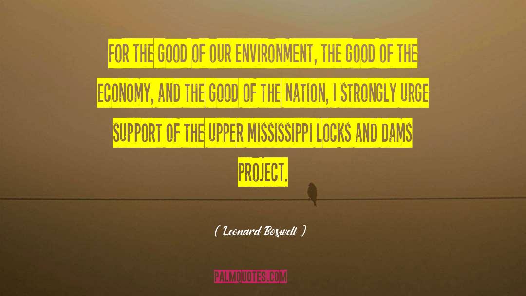 Mississippi Delta quotes by Leonard Boswell