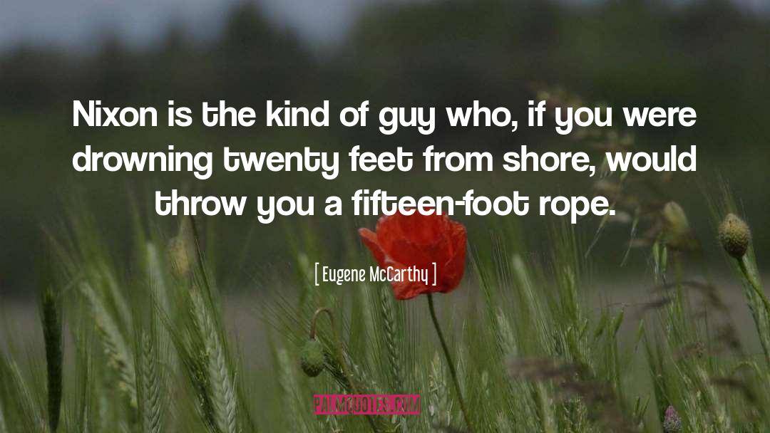 Mississippi Drowning quotes by Eugene McCarthy