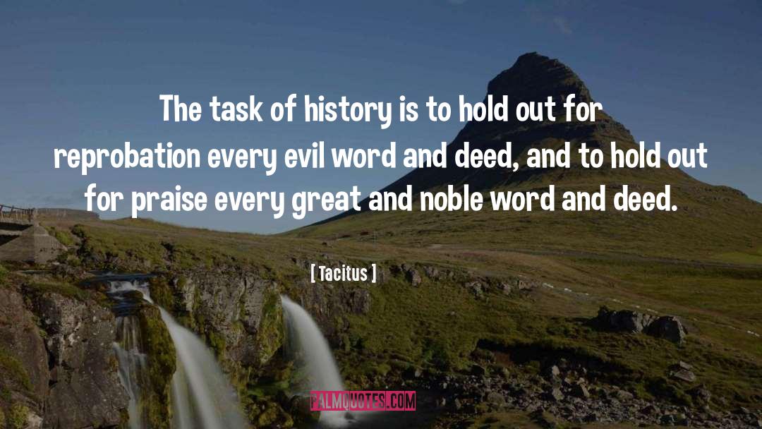 Misspelled Word quotes by Tacitus