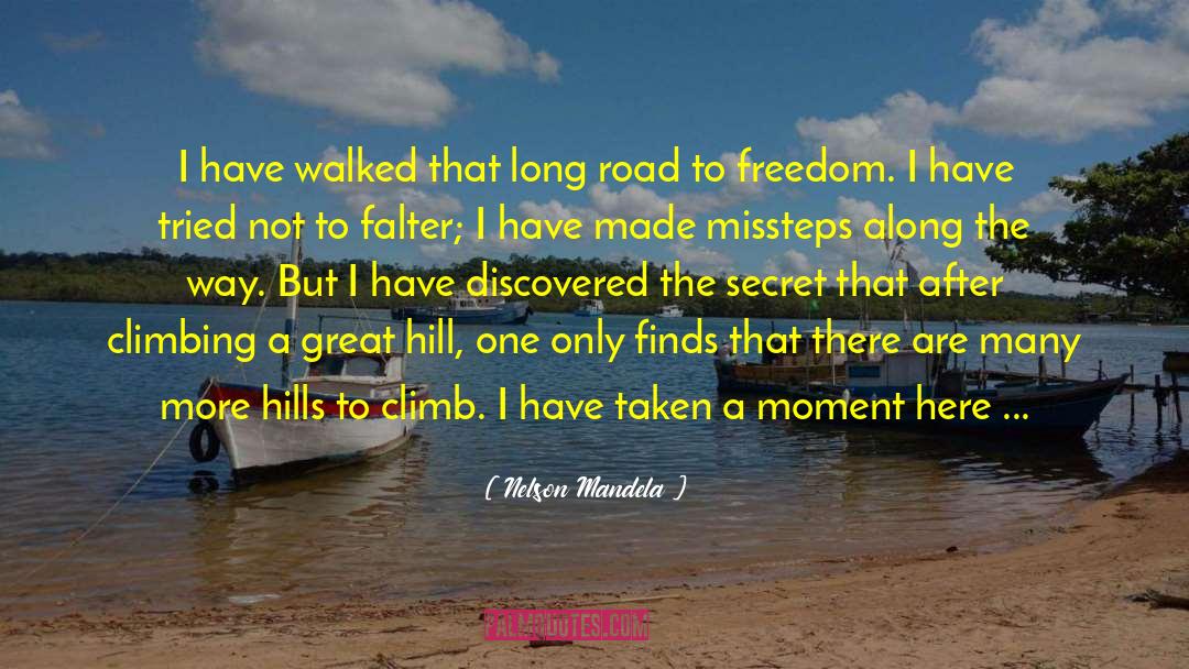 Missteps quotes by Nelson Mandela