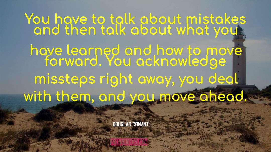 Missteps quotes by Douglas Conant