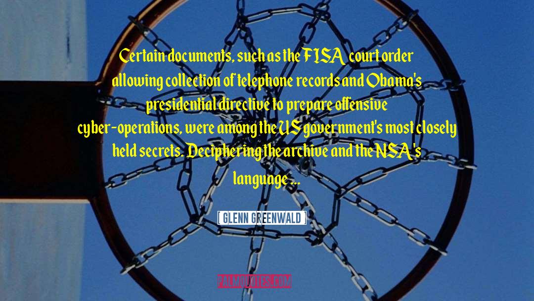 Missud Fisa quotes by Glenn Greenwald