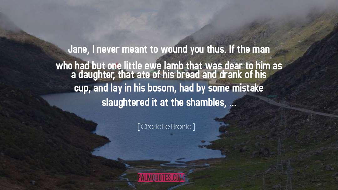 Mistake Man Makes quotes by Charlotte Bronte