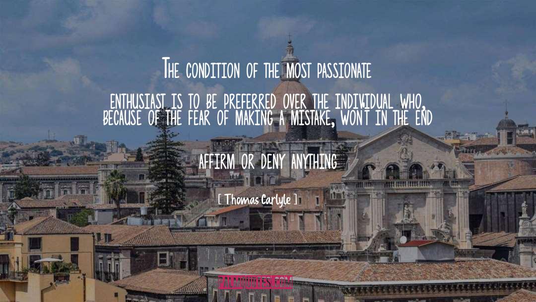 Mistake quotes by Thomas Carlyle