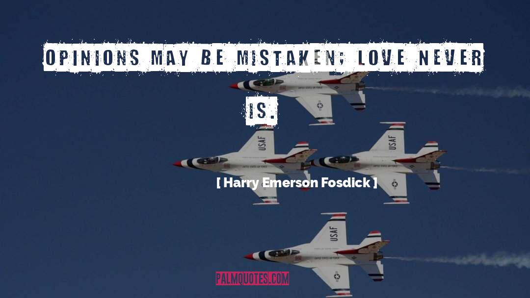 Mistaken quotes by Harry Emerson Fosdick