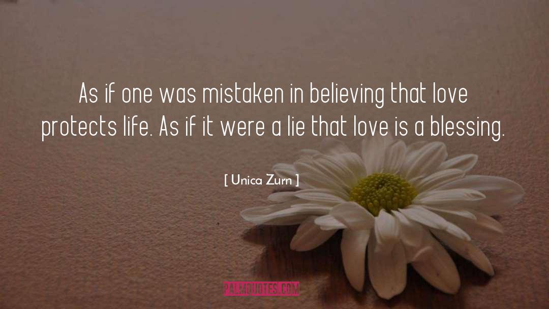 Mistaken quotes by Unica Zurn