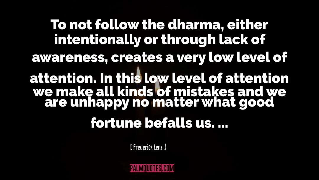 Mistakes Bruising quotes by Frederick Lenz