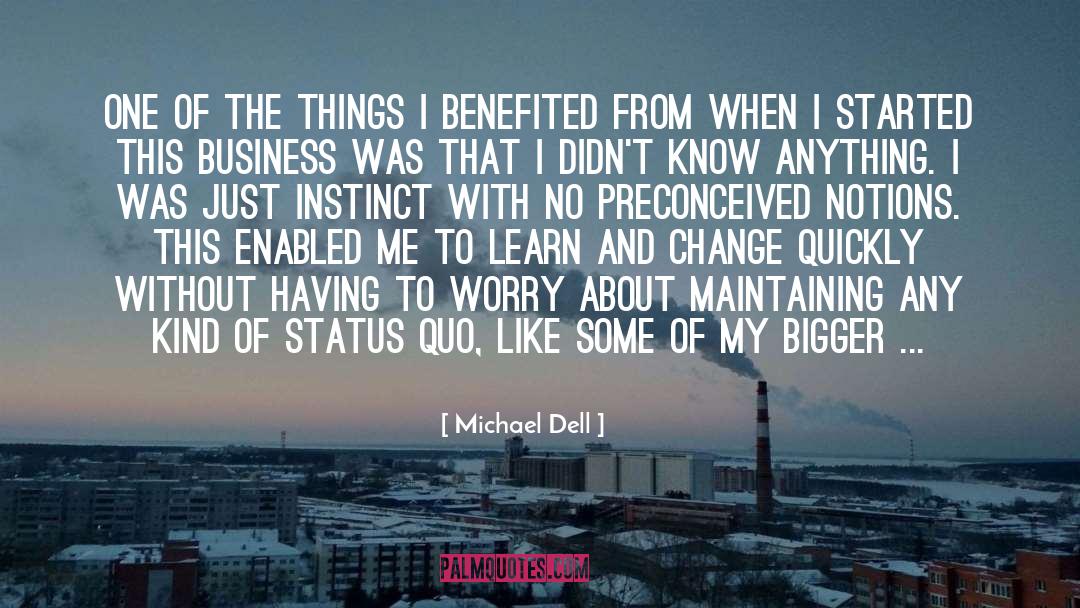 Mistakes Business quotes by Michael Dell
