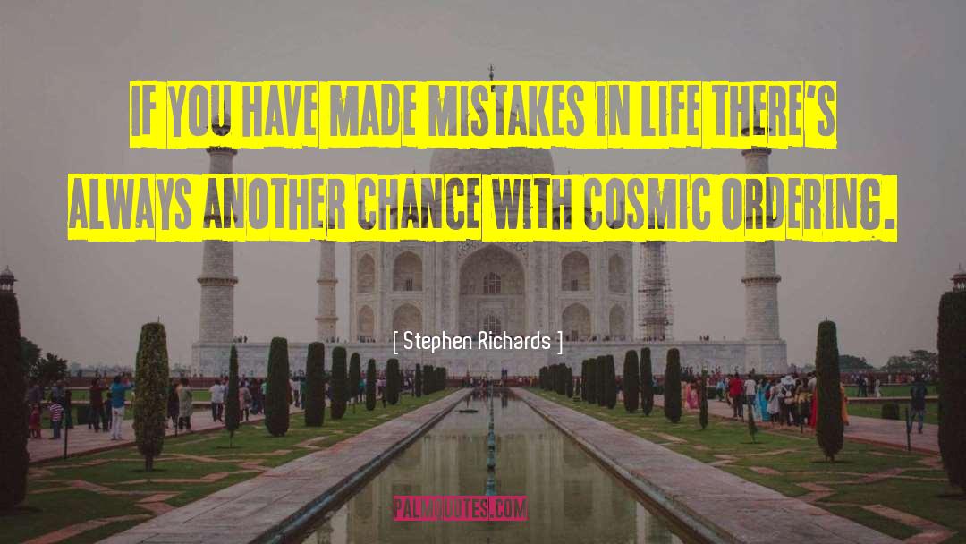 Mistakes In Life quotes by Stephen Richards