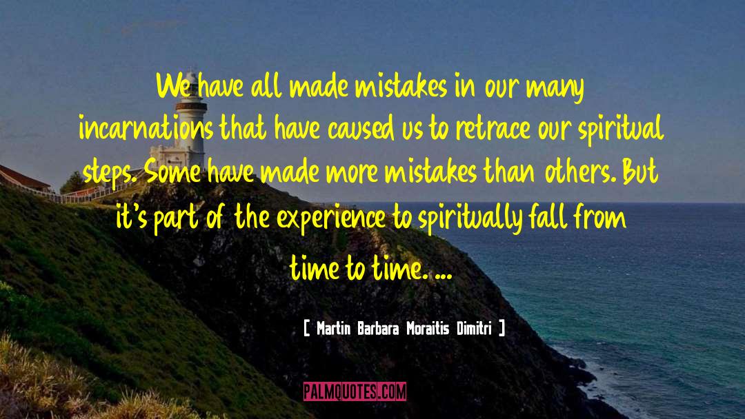 Mistakes In Practice quotes by Martin Barbara Moraitis Dimitri