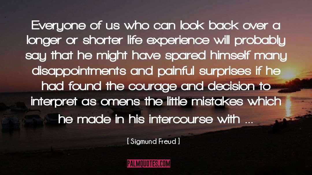 Mistakes quotes by Sigmund Freud