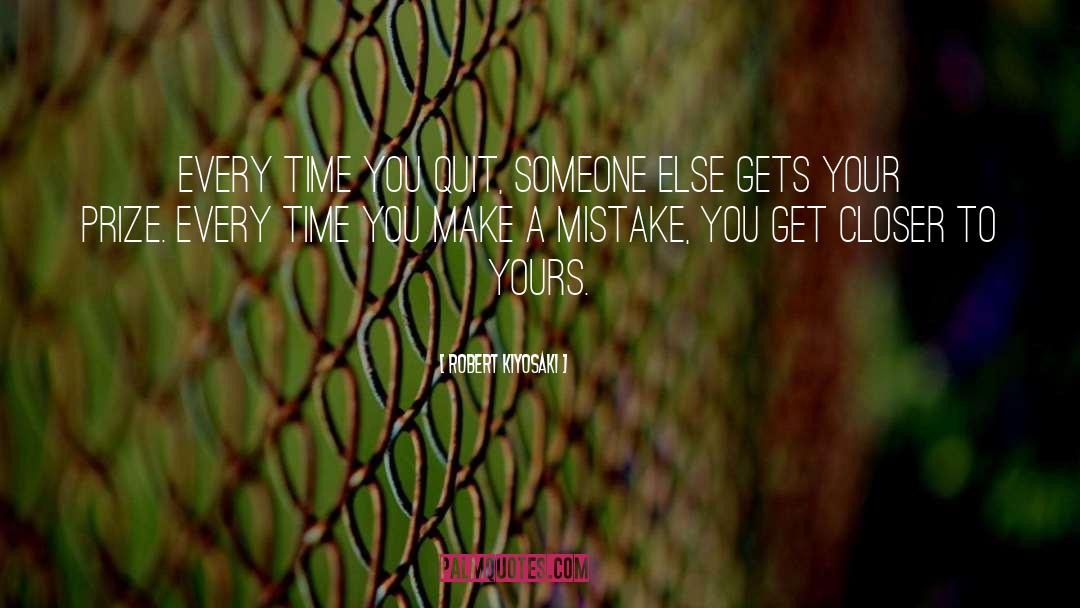 Mistakes quotes by Robert Kiyosaki