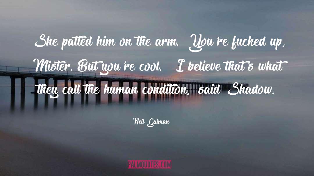 Mister Miyagi quotes by Neil Gaiman