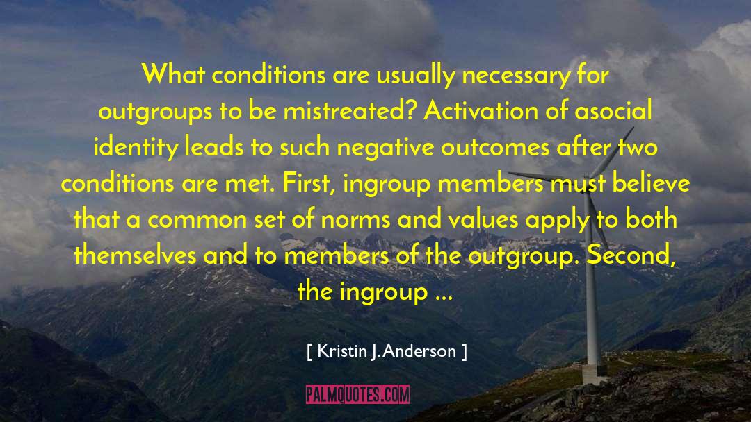 Mistreated quotes by Kristin J. Anderson