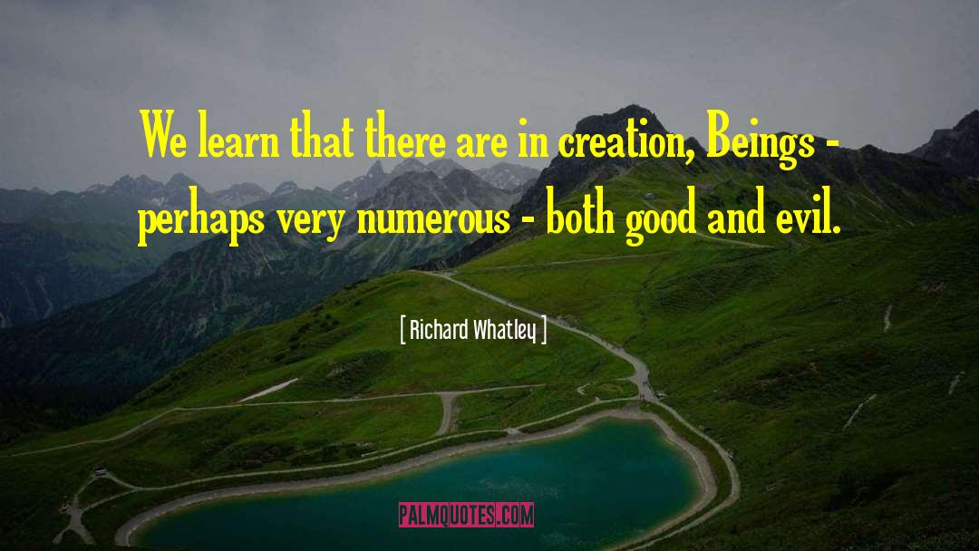 Mistress Creation quotes by Richard Whatley