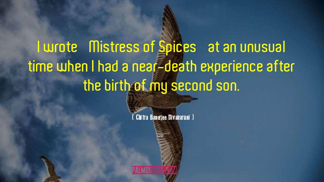 Mistress quotes by Chitra Banerjee Divakaruni