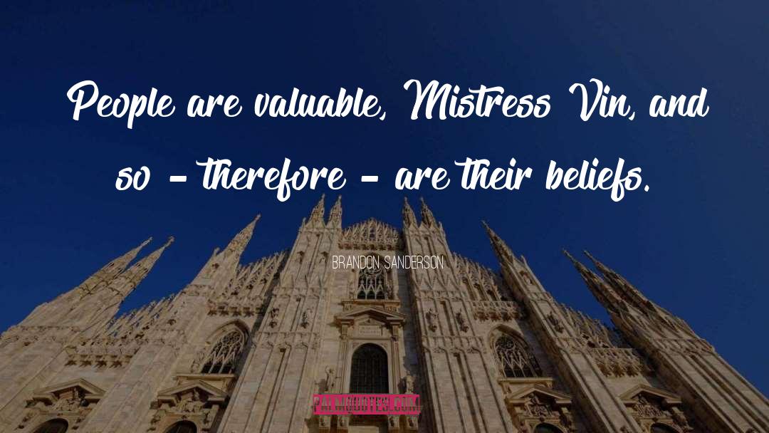 Mistress quotes by Brandon Sanderson